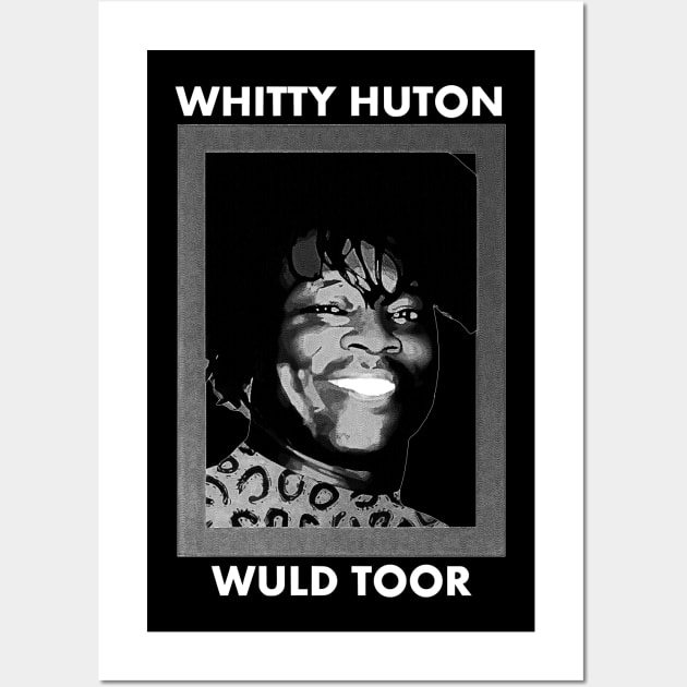 Vintage Whitty Hutton - 80s Wall Art by mech4zone